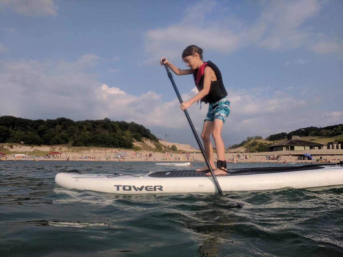 amartz02's tweet image. The kids at Warren Dunes state park on Lake Michigan. @TowerPB @MiStateParks #iSUP #lakemichigan #puremichigan #paddleboarding #summer #warrendunessp #beachday