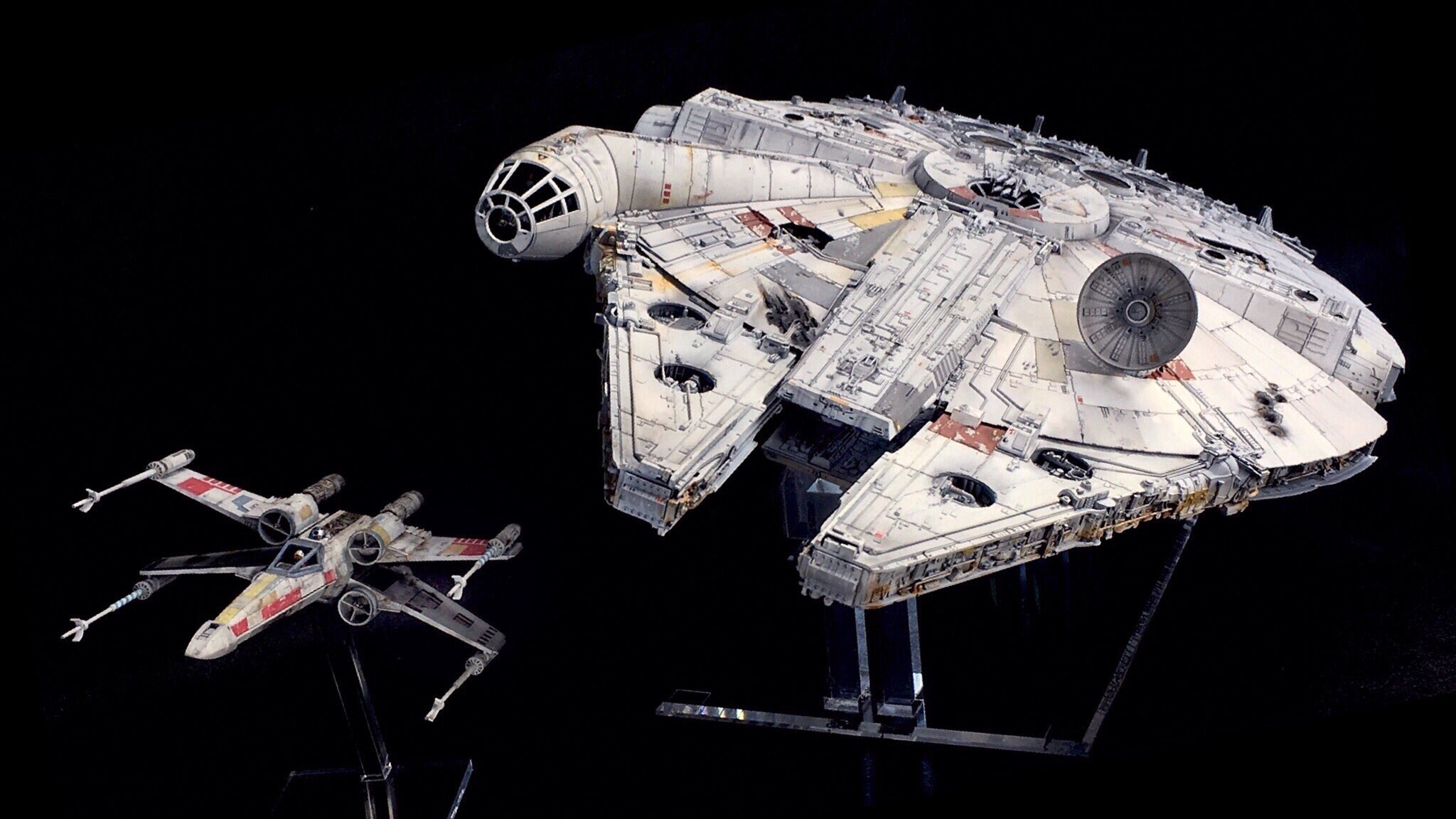 Twitter 上的 Hachi Bay 7 19 22 The Music Man いつからか デカイがエライ 派に でもデアゴのファルコンは大味すぎてパス プロポーション的にfmより断然バンダイpgってことで スケール感重視で Xウイングは1 48ではなく1 72を スターウォーズ ミレニアム