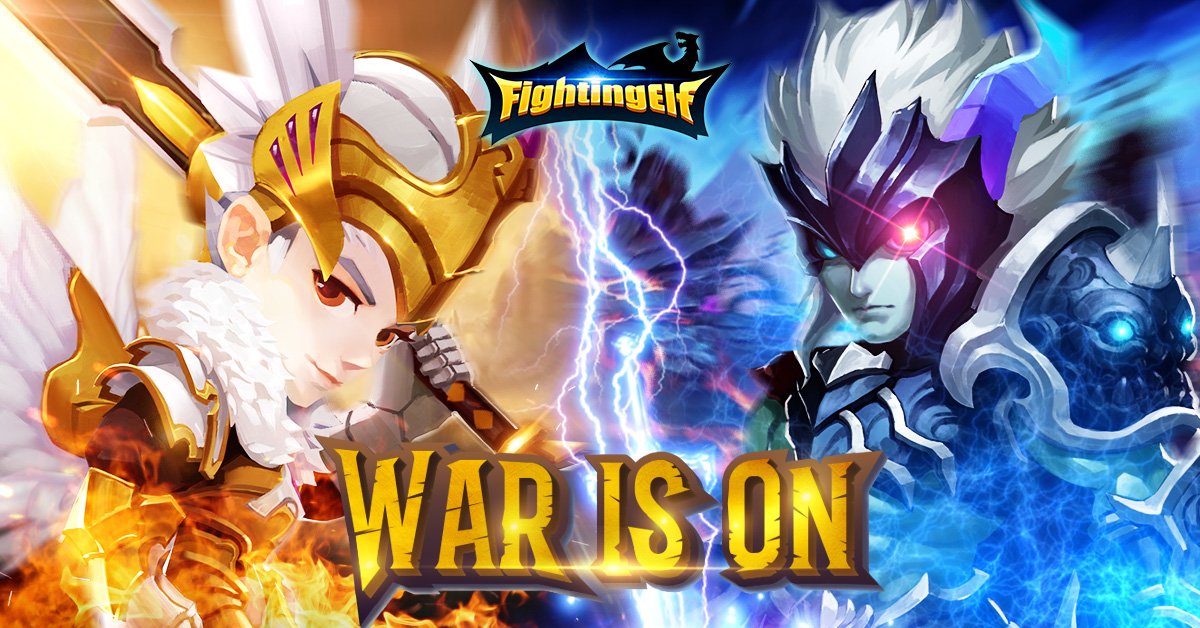 FightingElfGame's tweet photo. The war broke up. We need a brave warrior to lead us to victory. Which side do you stand for? Light? or Dark?
Join #FightingElf, Begin your adventure TODAY!
IOS: https://t.co/O1gambN1k9
GooglePlay: https://t.co/T6OphxlCtU https://t.co/WQ6iGK3p8t