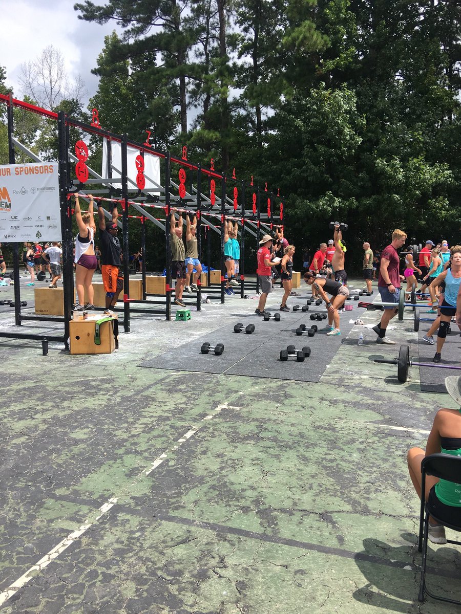 mrogersmd's tweet photo. Great weekend covering CrossFit at @MayhemontheMtn! Thanks to everyone from OrthoAlabama who helped and beat the heat for another year. Thanks to @ForgeVestavia for having us again. #quadvestavia #forgefitness #orthoalabama #mayhemonthemountain https://t.co/rUi9waeEjM