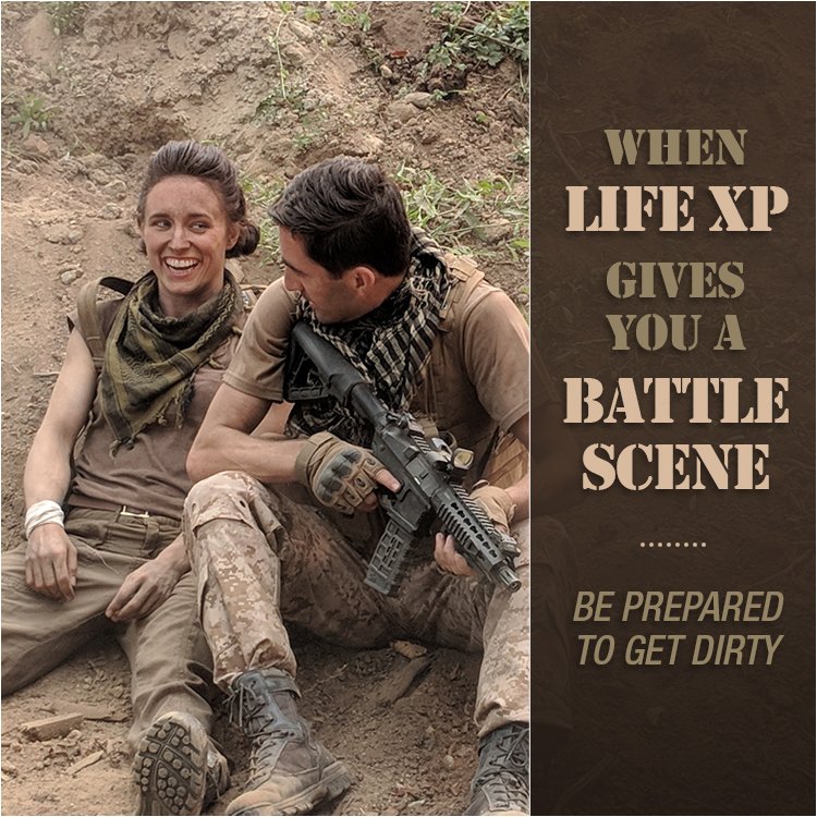 LifeXP_Series's tweet photo. EVERYONE on set yesterday got coated with a layer of dirt while we were shooting our epic battle scenes. Cast, crew....everyone. 😮😂😎🎬

#filmmaking #bts #setlife #actorslife #action #stunts #comedy #gaming #Battlefield #webseries #supportindiefilm #bcfilm #vancouver #bathtime https://t.co/1686bauBut