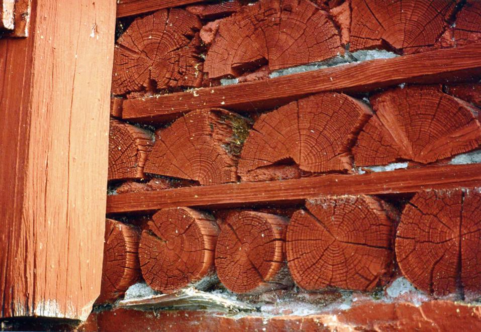 If you are short on cordwood or live near a sawmill that often produce odd stumps of planks or whatnot you can use any kind of wood just as well. If you are short on lime you can use clay mortar. It is free and the most environmentally friendly building material you can imagine.