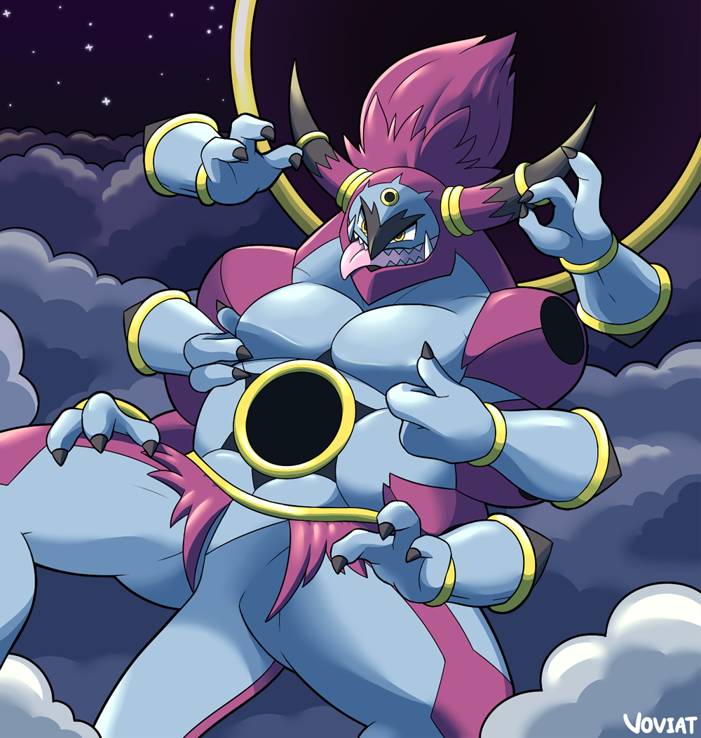 voviat's tweet photo. Hoopa and magic portal shenanigans 👉👌

i never want to draw another hand again https://t.co/BbItCRUkX7