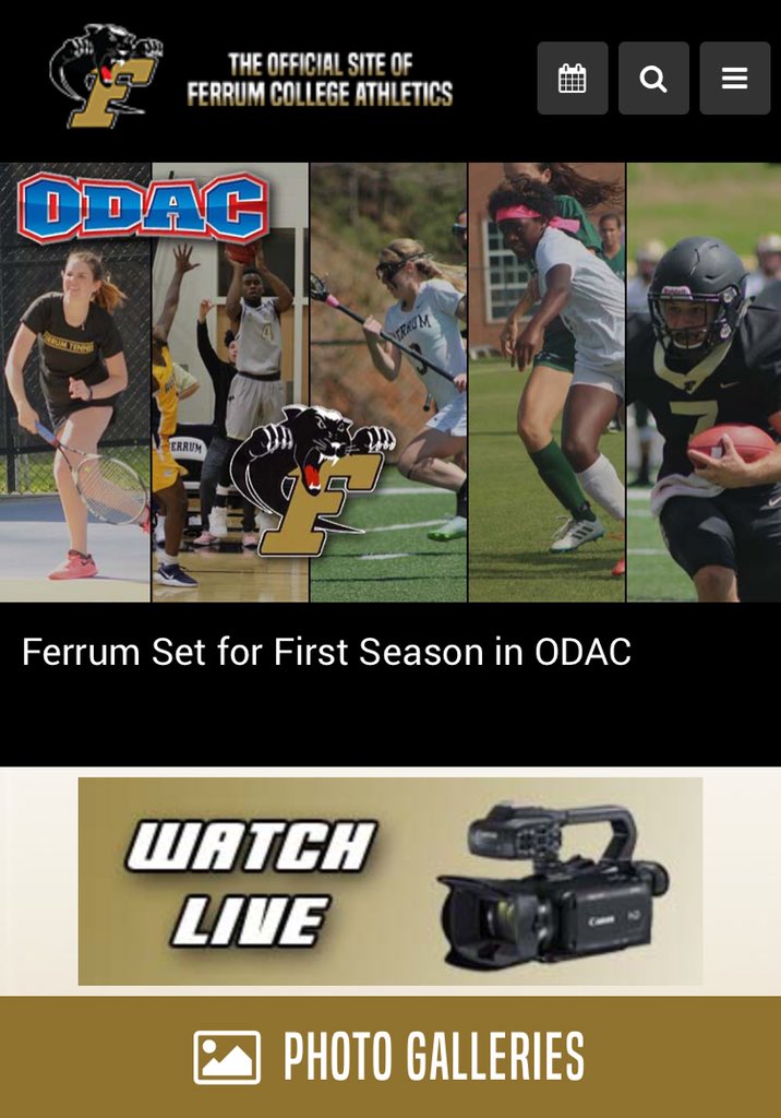 FerrumAthletics's tweet photo. Tomorrow’s the day we relaunch our site. https://t.co/MuO3PEWp6s