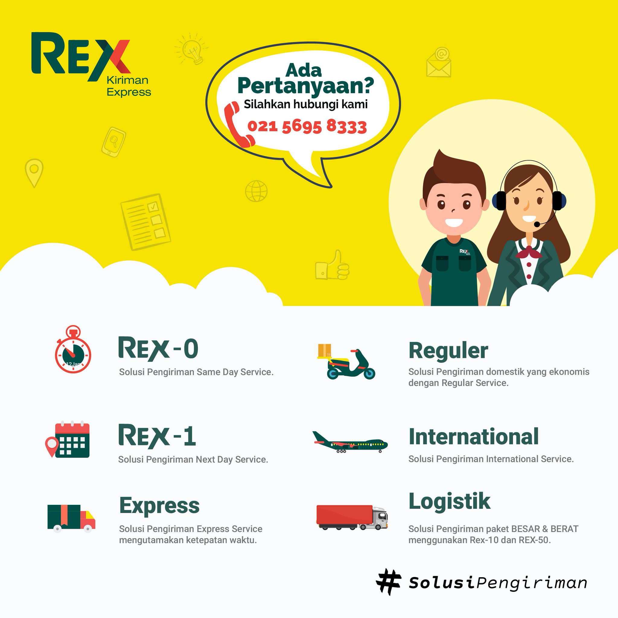 Rex Kiriman Express On Twitter Hallo Sahabat Rex Rex Kiriman Express Hadir Sebagai Solusi Pengiriman Yang Murah Dan Mudah Untuk Kamu Semua Dengan Pilihan Pengiriman Sesuai Dengan Kebutuhan Rex Your Trusted Delivery Partner Https T
