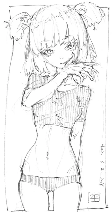 いろいろ練習に
#sketch #doodle #落書き 
