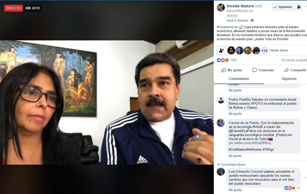LINEAS DE <a href="/NicolasMaduro/">Nicolás Maduro</a> 
"El Petro tiene un valor internacional a partir del valor del barril del petróleo y tiene un valor nacional, cada Petro 3.600 Bolívares"