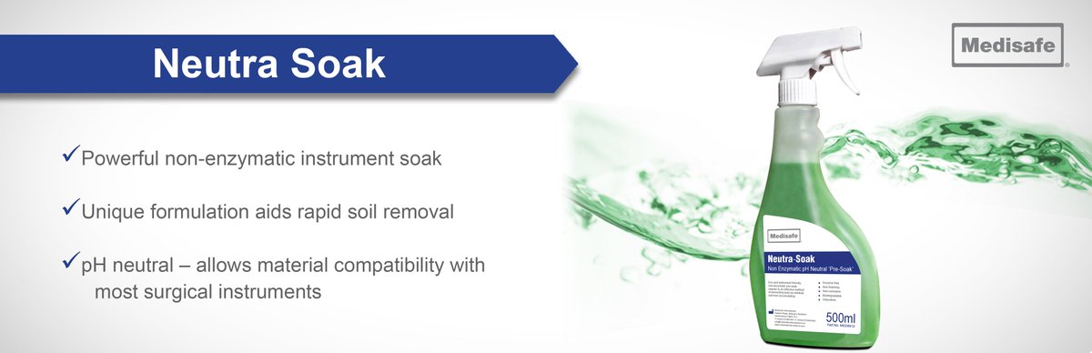 Did you know? We offer Non-enzymatic, pH neutral, odourless, pre soak spray… Visit our website: bit.ly/2MQzxSR or call 01279 461641 to find out more.