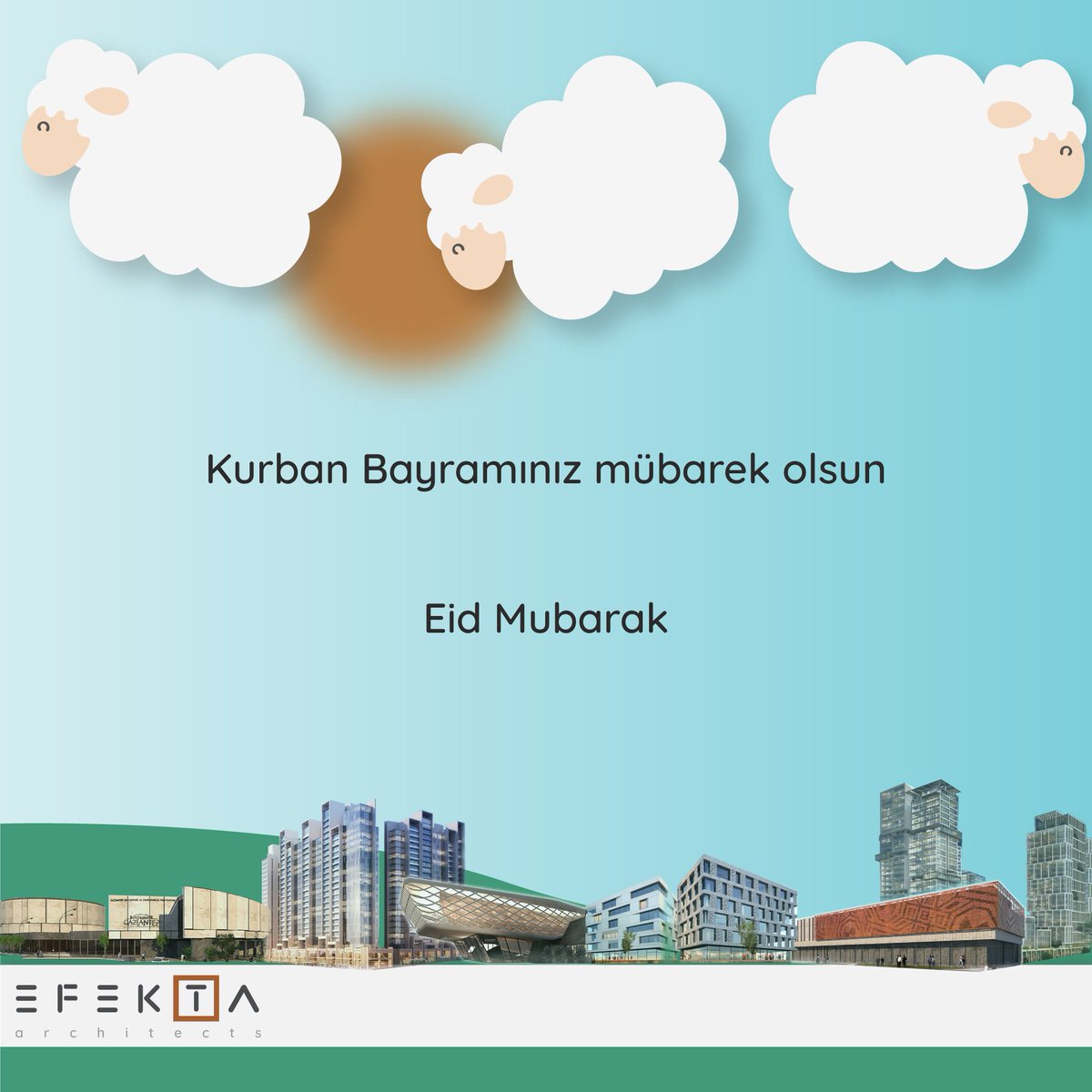 efektarchitects's tweet photo. Kurban Bayramınız mübarek olsun

Eid Mubarak

#EfektaArchitects #EidMubarak #KurbanBayramı https://t.co/0in3WanrFt