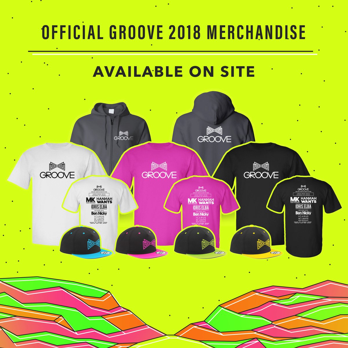 GROOVE MERCHANDISE! 😎

You can still get Groove merch if your didn't get a chance on Saturday. Order here: groovefestival.bigcartel.com