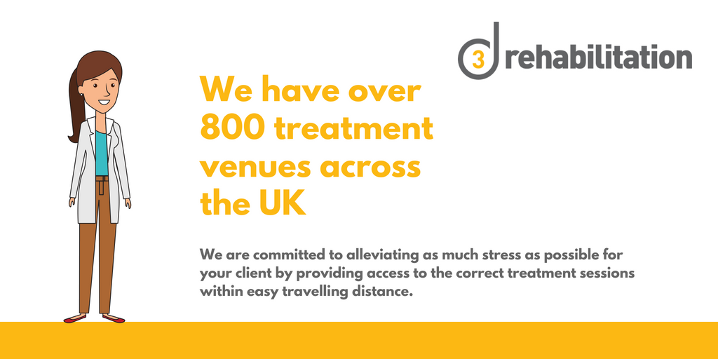 PremexGroup's tweet photo. Our 3d Rehab team are commited to helping people to regain their original well-being and lifestyle following an accident or injury.

With over 800 treatment venues across the UK, we facilitate the delivery of over 550,000 treatment sessions every year. https://t.co/22ejBhCpi9
