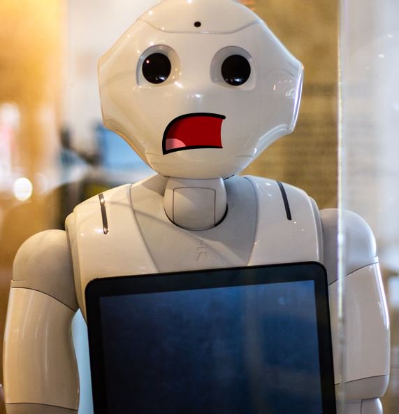 ShoppingLabAC's tweet photo. @Dialego hat Verbraucher zu innovativen digitalen Einkaufhhelfern befragt. Die Idee eines Roboter-Assistenten gefällt dabei nur 16% der befragten Personen sehr gut.
 
 Unser Pepper ist empört!

https://t.co/dfZOpzId3W https://t.co/fpYqzWhoMI