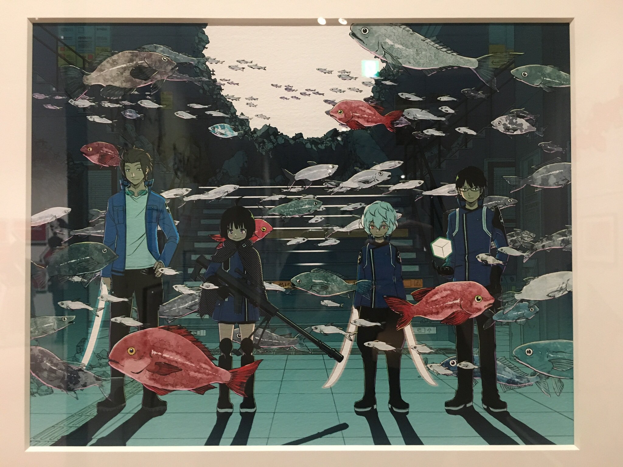 ワールドトリガー　高級複製原画 ワールドトリガー公式 on X: 