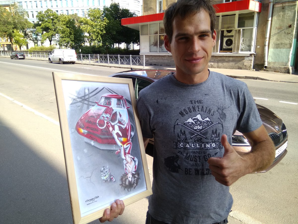 AlexP_Design's tweet image. My last work and happy customer 😁

"Autocross princess" A3, markers, colored and graphite pencils

1969 #chevrolet #camaro #firstgen #fbody #protouring #art #sketch #drawingcars #prismacolor #copic #alexpetrovdesign #garagegirls #customdrawing #pinup