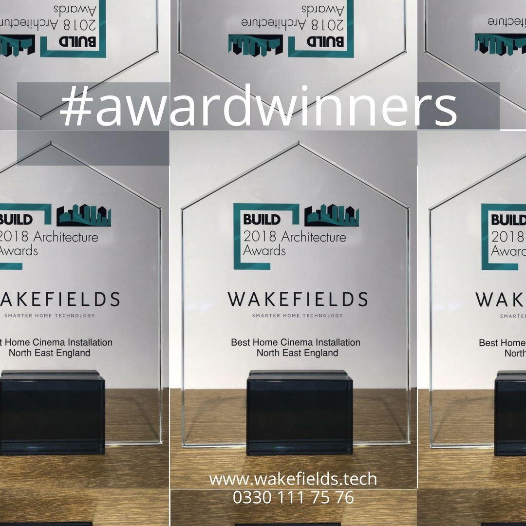 Wakefields_tech's tweet image. A M A Z I N G // N E W S!!
Delighted once again to reveal we&apos;re &apos;The North Easts Best Home Cinema Installers 2018&apos;. True Award winning experiences available now... here&apos;s the trophy to prove it. We&apos;re over the moon #winners #won #award #homecinema #cinema