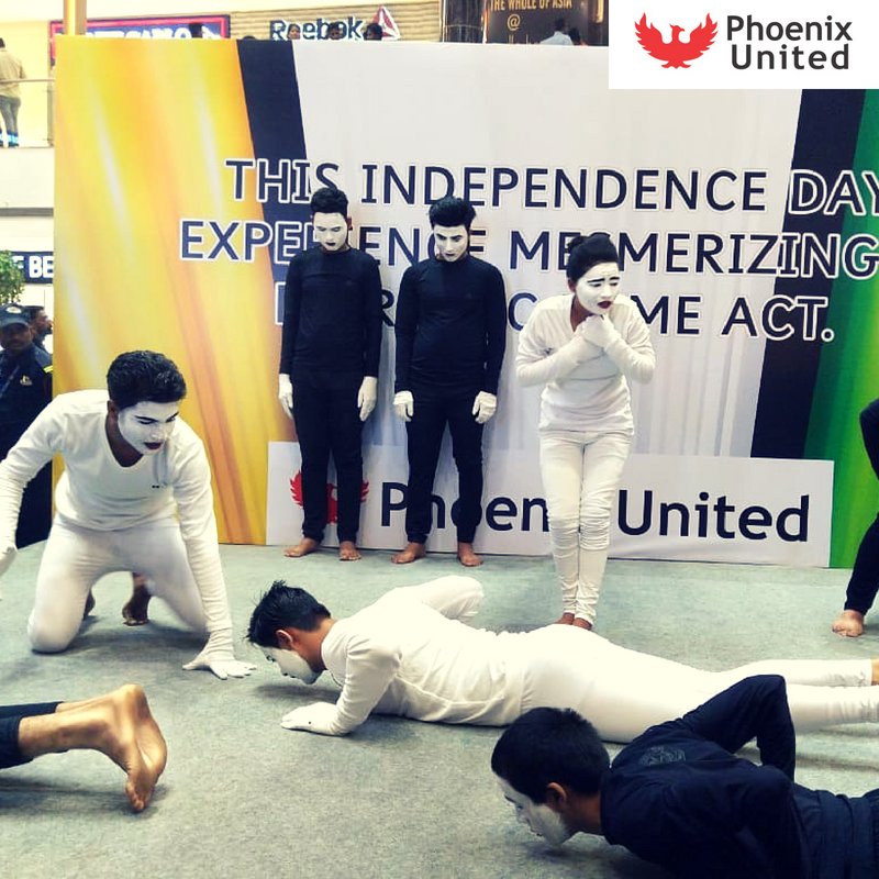 PhoenixUniLko's tweet photo. We are awestruck by the amazing performance and brilliant acting by the actors at the #MimeAct. Here are the pictures from the event at @PhoenixUniLko
#MimeShow #LucknowEvent #FunAtPhoenix #PhoenixMall #Lucknow https://t.co/dk5rgqn1NG