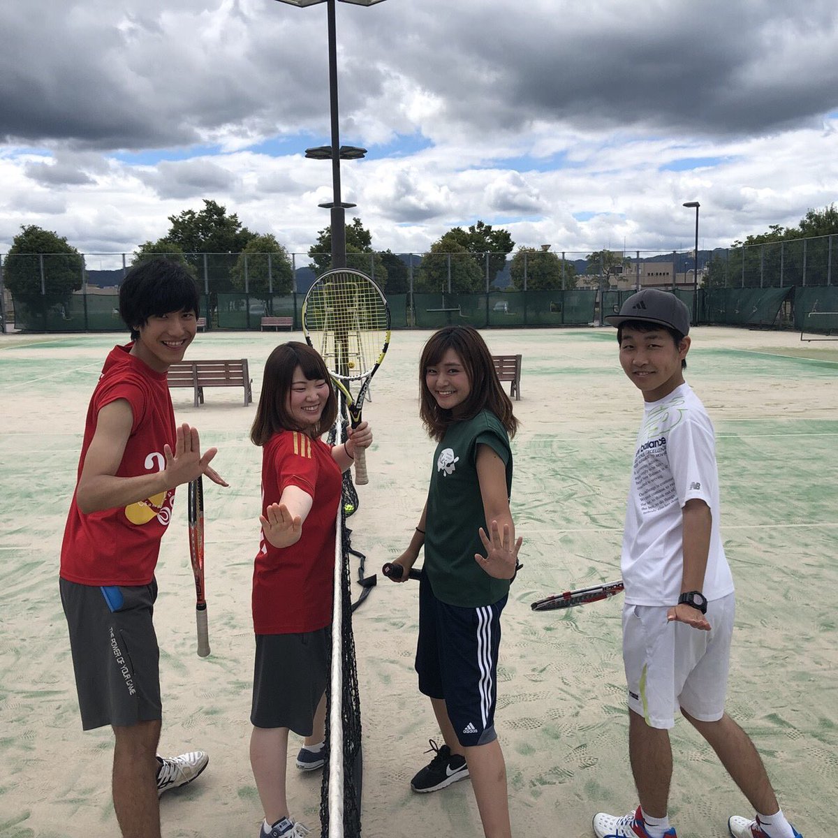 highball_31st's tweet photo. 🌈明日のサークル

⭐️場所   西院11.12番コート
⭐️時間   14-16

31代のいるサークルは残り2回です😂😂
31代が仕切るサークルは明日でラストです😭😭
みんな来てくれるの楽しみに待ってるよ😘✨ https://t.co/etA2nn3pqT