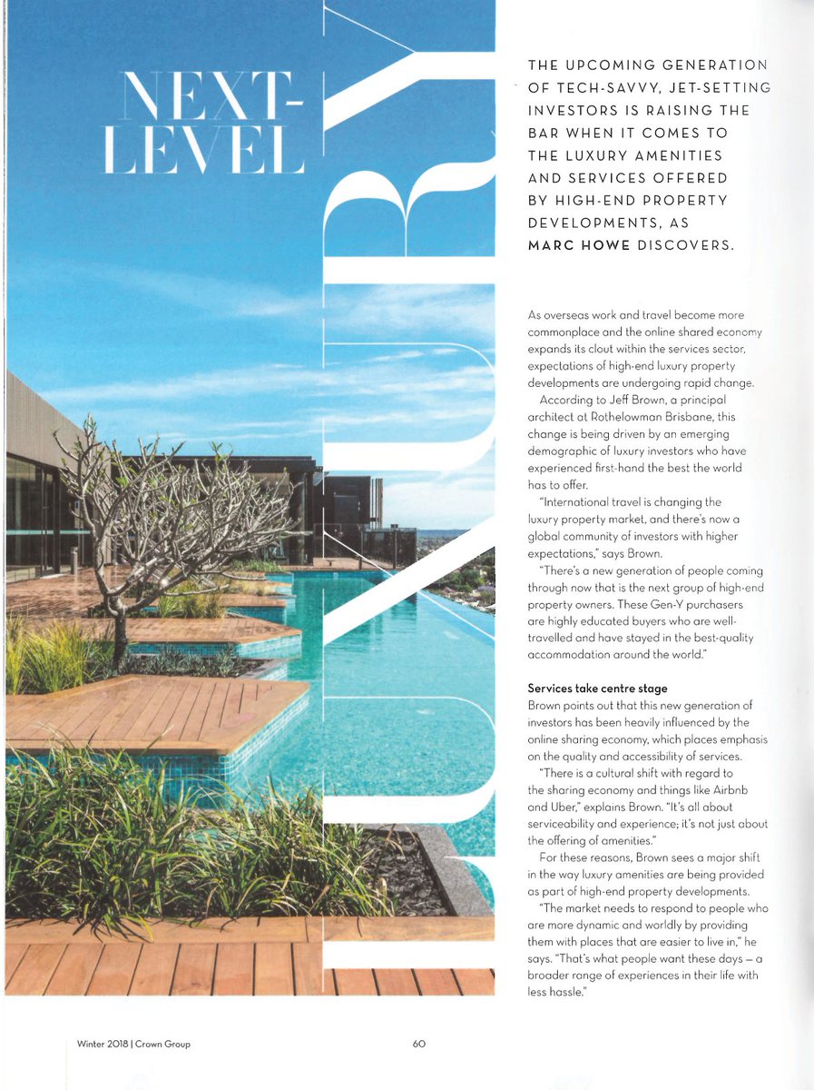 AgencyProjects's tweet photo. Our Executive Director Steven Chen is featured in the Winter 2018 issue of @Crown_Group's Crown Lounge magazine, where he gives insight on buyers' behaviours - "looking for more than just accomodation in their #property purchases." https://t.co/ZiZWdaL3mD