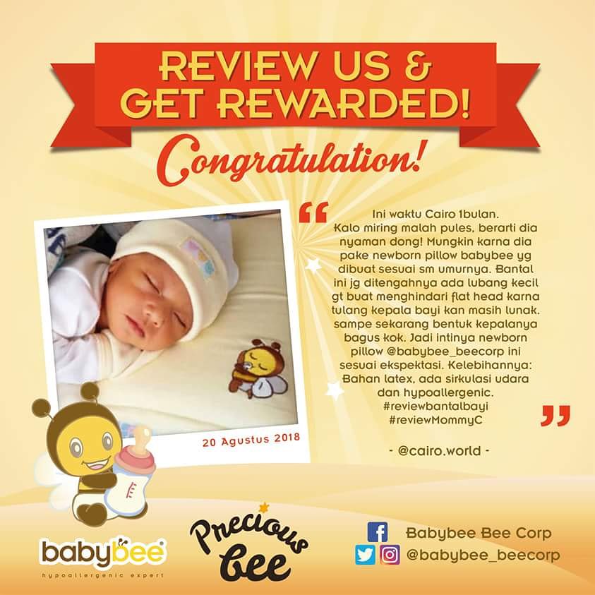 babybee_beecorp's tweet photo. Apakah Moms mau dapat hadiah eksklusif dari Baby Bee? Upload foto dan review Anda di Instagram serta mention @babybee_beecorp dan gunakan hashtag #BabyBeeReview. Foto serta review terbaik dan Moms yang beruntung akan kami regram. Pastikan akun Anda tidak diprivate ya (2/2) https://t.co/GLswnrMB88