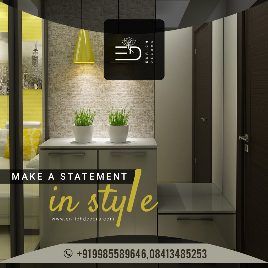 enrich_decors's tweet photo. #Style is reflection of your #attitude and personality..! Make your houses speak for you
#InteriorDesign #ProffesionalInteriorDesign #OfficeInteriorDesign #CustomizedFurniture
#HomeDecors #EnrichDecors #luxuryinterior #Luxurydesign #luxuryhomes #luxurylifestyle https://t.co/ScdT1LeuCo