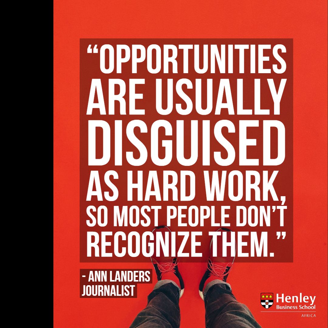 HenleyAfrica's tweet photo. Here is to seizing those opportunities this week 💪

#HenleyAfrica #MondayMotivation #QOTD https://t.co/3ZUbWyaExE