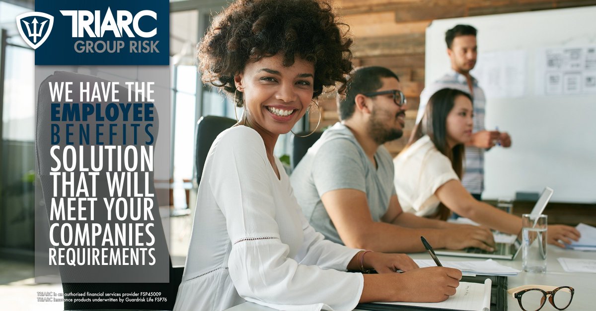 Adaptable to your Business. Speak to your INDEPENDENT FINANCIAL ADVISOR to get the perfect Triarc Benefits for your Employees. 
Call 087 231 0222 or Visit triarc.co.za