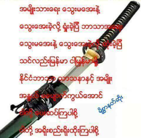 (သမိုင္းေကာင္းလို႔မွတ္တမ္းက်န္တာပါ)
ေဒၚေအာင္းဆန္းစုႀကည္
    အစိုးရသက္တမ္း
ႀကာၿမင့္လာေလေလ
အရင္သမၼတေဟာင္း
    ဦးသိန္းစိန္ရဲ႕
      တန္ဖိုးက
ၿမင့္တက္လာေလေလပဲ
        ဆိုတာ
       ခုလက္ရွိ
ႏိုင္ငံေတာ္တိုးတက္ေရးက
သက္ေသၿပေနပါတယ္႐ွင္