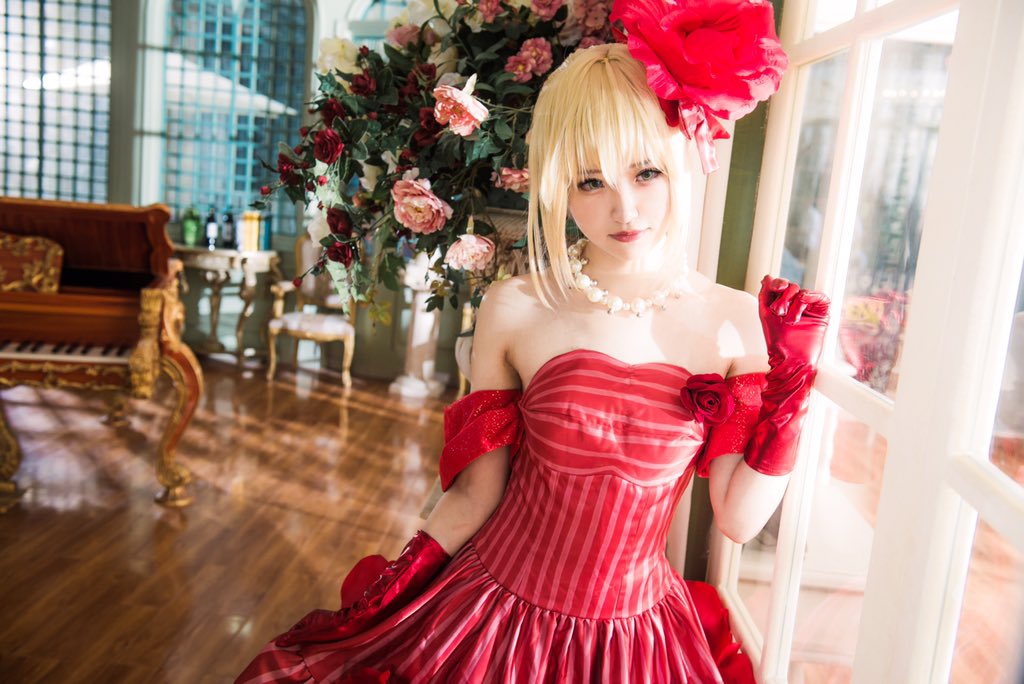 画像,#fate #ネロ #アイドル皇帝#コスプレ (2/2)ネロ ちよ📷地球人さん(@cloudstrifer_cn) https://t.co/Oij96md6p…