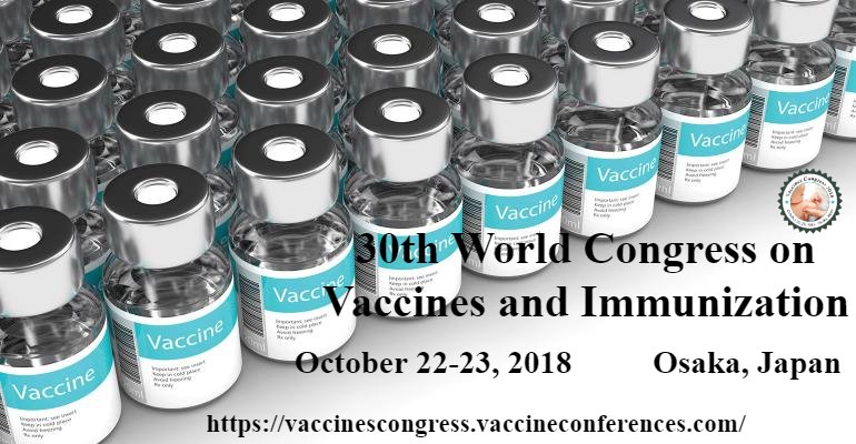 Book your speaker slot for #VaccinesCongress2018 #conference at #Osaka #Japan
visit us: ……ccinescongress.vaccineconferences.com
#VaccinesandImmunizations
#ChildrenVaccines
#VaccineProduction
#VaccineSafety
#CancerVaccines
#Immunization