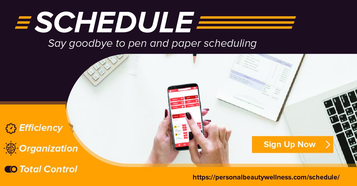 PersonalBeautyW's tweet image. Register with PBW Pro. Scheduling app and say goodbye to pen and paper scheduling.
Sign Up Now: bit.ly/2MZtV8Y
#ShedulingApp #FreeWebsite #AppointmentTool #SchedulingSoftware