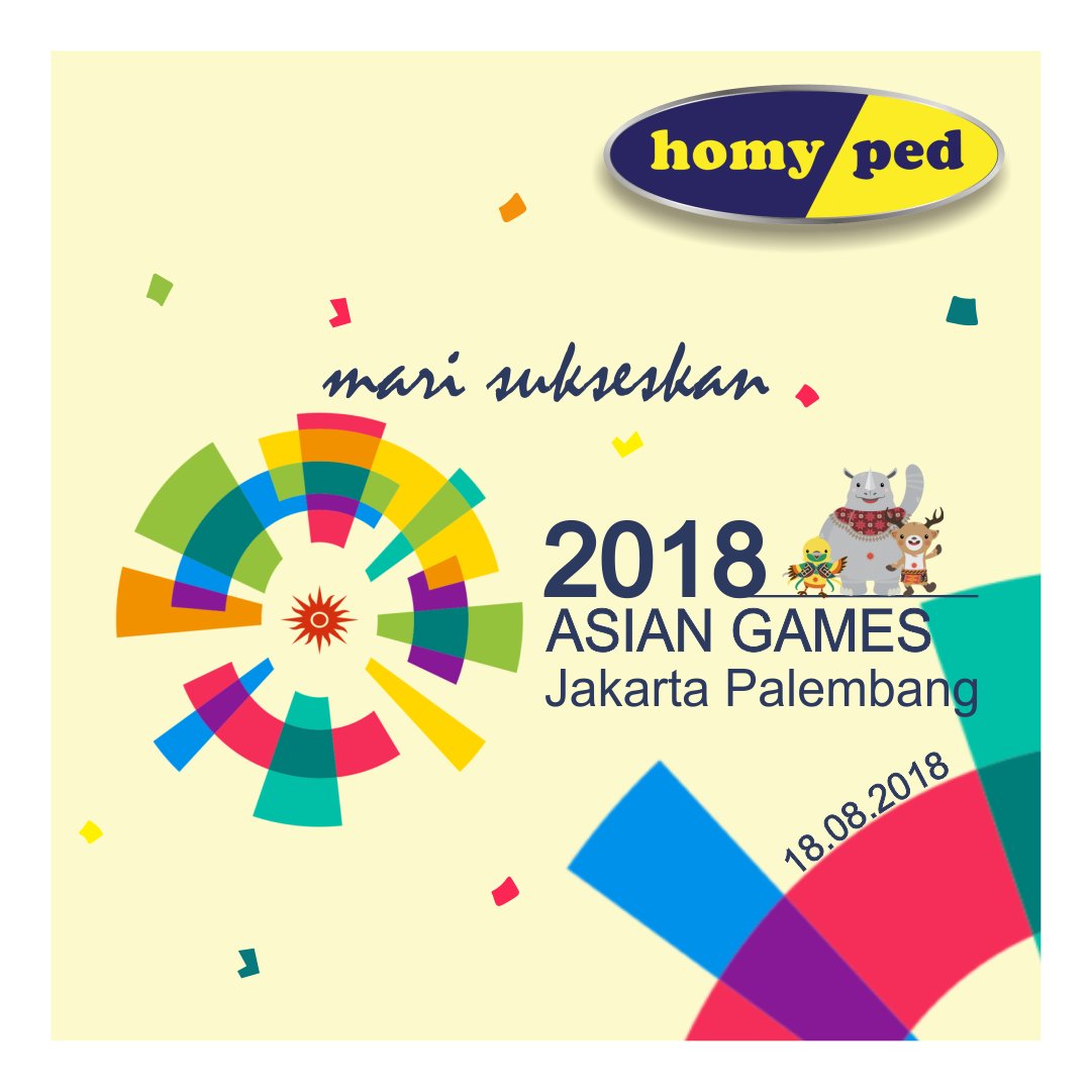 Mari Sukseskan Asian Games 2018, Semangat Indonesia !