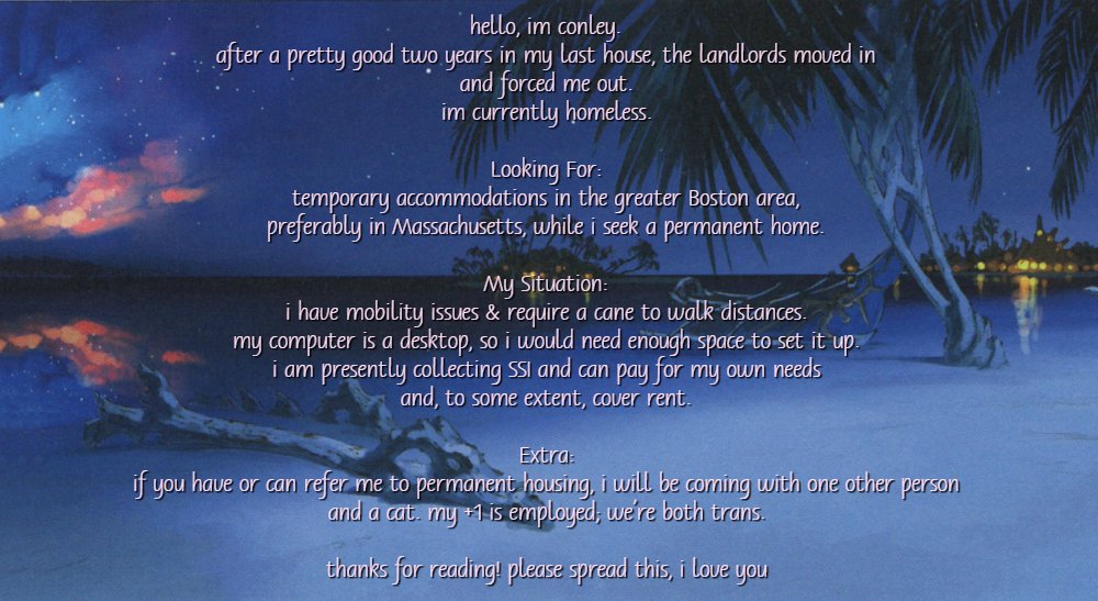 hivehum's tweet photo. ✨ Currently homeless and looking for help! Please RT! Thank you! ✨ https://t.co/5ucFTiY9jB