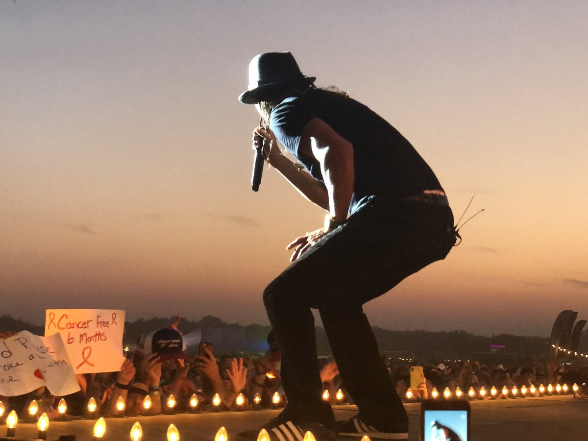 devon_drift's tweet photo. Hands down best concert all weekend if you didn’t stay for kid rock you missed out😏🤘🍺🍻 #kidrock #bwcmf #cowboy https://t.co/G1rBz6wblp
