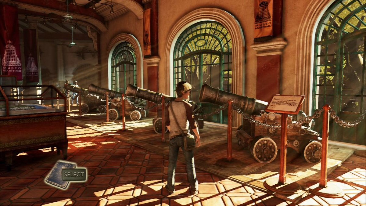 UNCHARTED Deleted Scene - Museum 