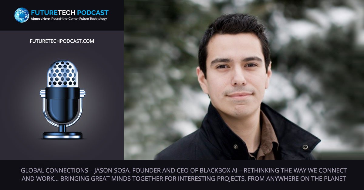 <a href="/blackboxai/">BLACKBOX AI</a> Rethinking the Way We #Connect and #Work… Bringing #GreatMindsTogether for #InterestingProjects, from Anywhere on the #Planet. Listen to @jason_sosa here:  goo.gl/twAmWC
