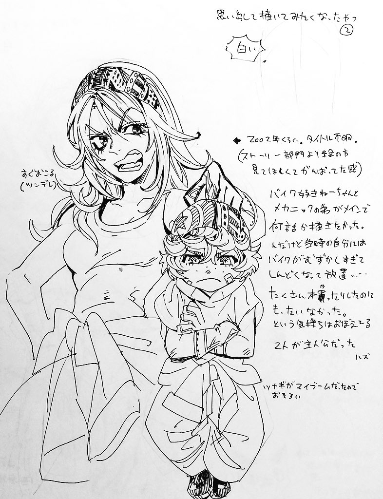 中学-高校らへんのオリキャラ達を改めて描いてみたくなったやつ だいたい犬猫を出したい話とかポニテ少年とか勇ましい系女子しかないので趣味がまるで変わってない 