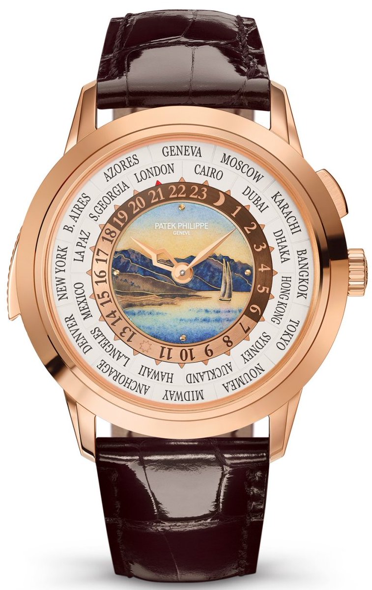La Montre du jour: Patek Philippe Répétition Minutes Heure Universelle 5531R jaimelesmontres.com/2018/08/Montre…