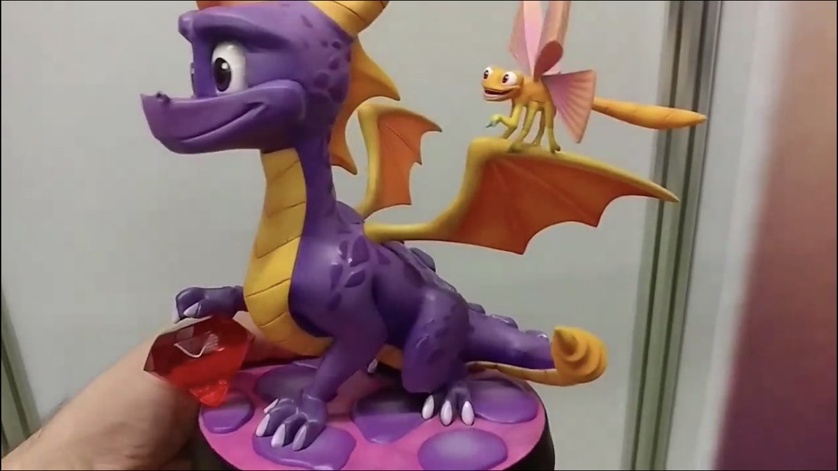 spyro first 4 figures pvc