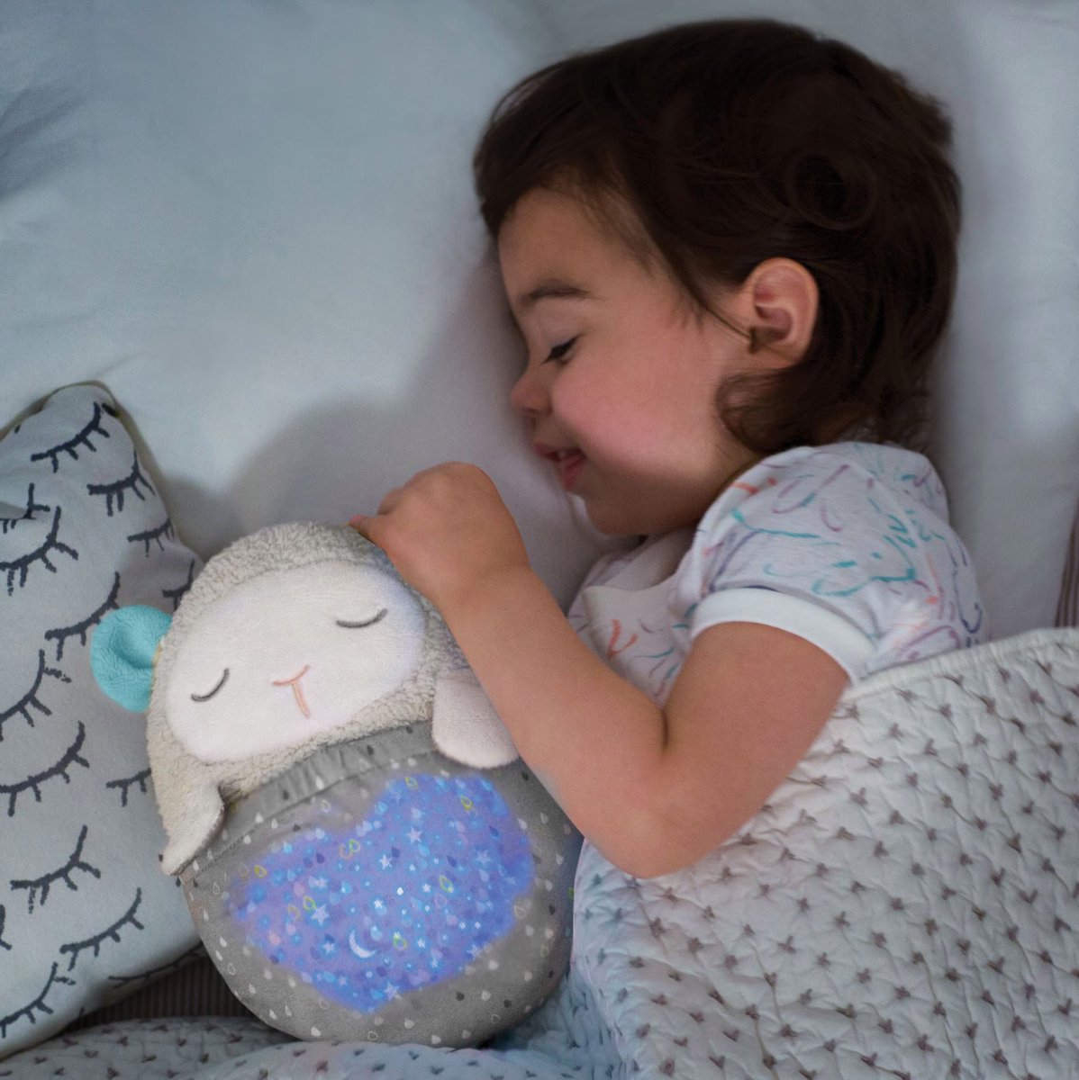 Questo tenero peluche proietta un magico paesaggio notturno stellato su qualsiasi superficie. ⭐
Scopri la collezione #SkipHop: bit.ly/peluche_nanna