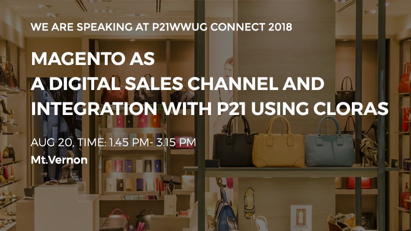 dckapintegrator's tweet photo. Please join us for our session by @DCKAP #eCommerce experts!
Session insights - #Magento as a digital sales channel, #Magento2 updates, our #P21 Connect & #P21 eCommerce Integration using #Cloras. #WWUGCONNECT2018 Don't miss out! @P21WWUG https://t.co/FYXDPdheEh
