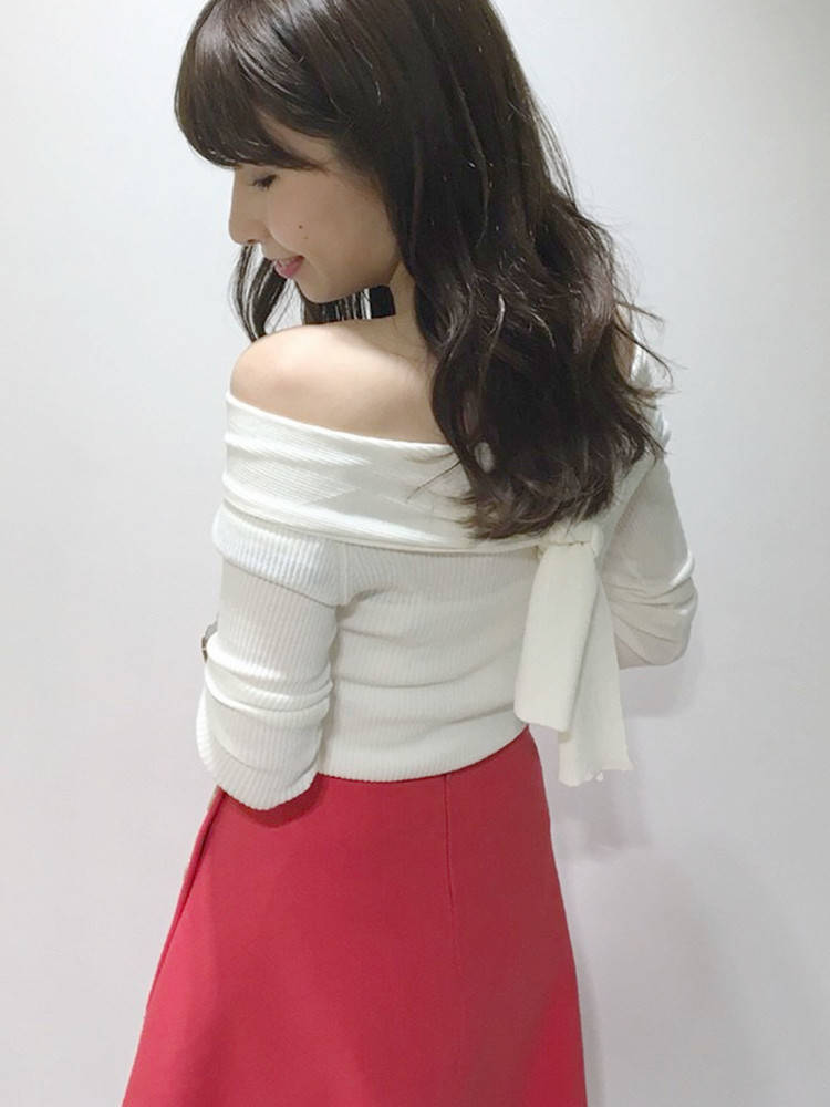 Mercuryduo A Twitter Zozotown 秋も使えるオフショルニットもセール中 オフショルリボンニット Check T Co 97n6imx8d8 Mercuryduo マーキュリーデュオ