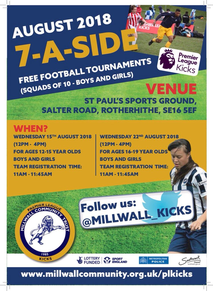 Millwall Community Trust tweet media