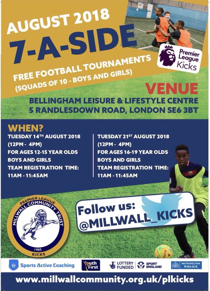 Millwall Community Trust tweet media
