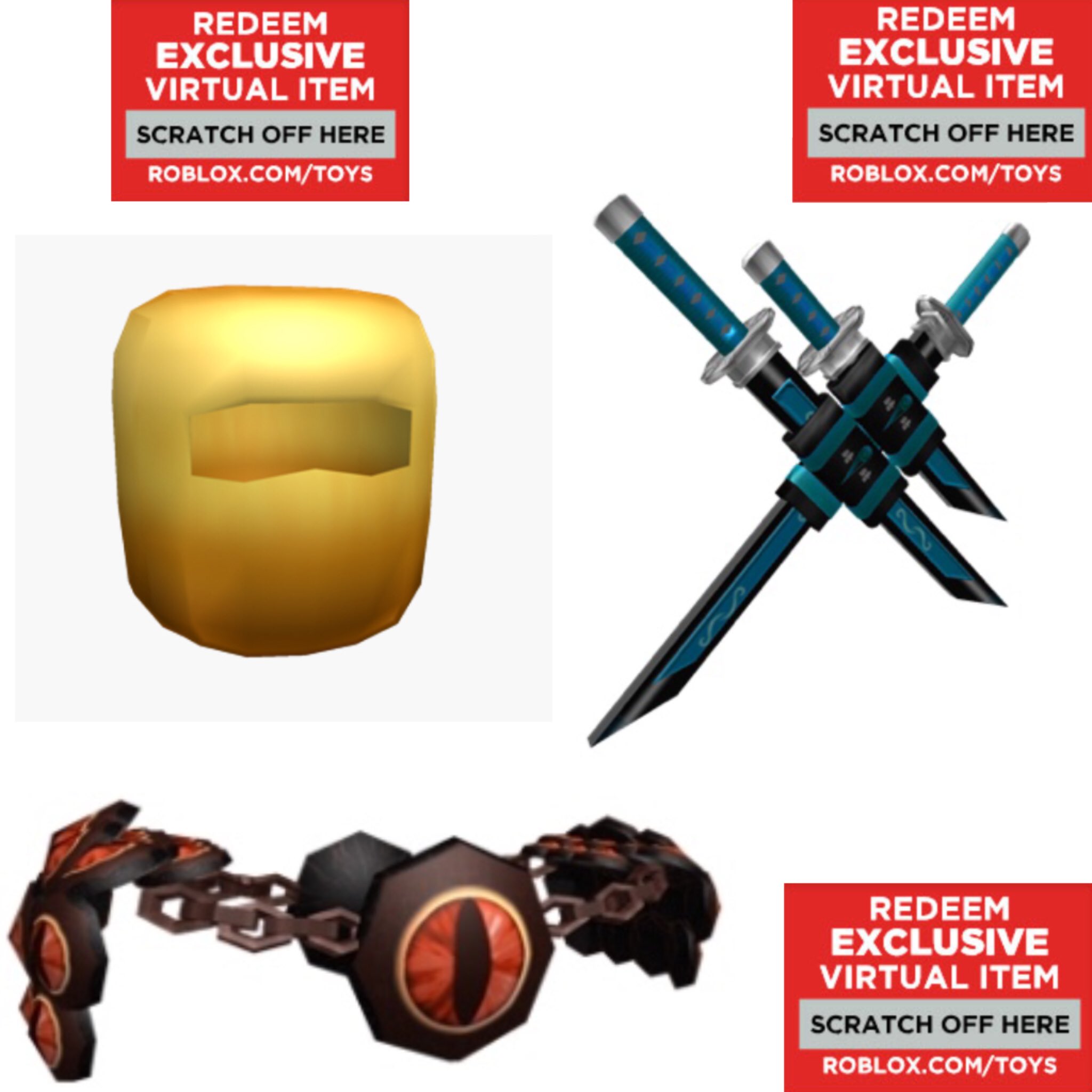 Lily En Twitter I Have Three Extra Roblox Toy Codes Gold Yin Clan Hood Swordpack Catseye Pauldrons Follow Retweet Picking Three Ppl Random Mon Night Sept 3 Https T Co Z7wj6xnqxa - eee err roblox