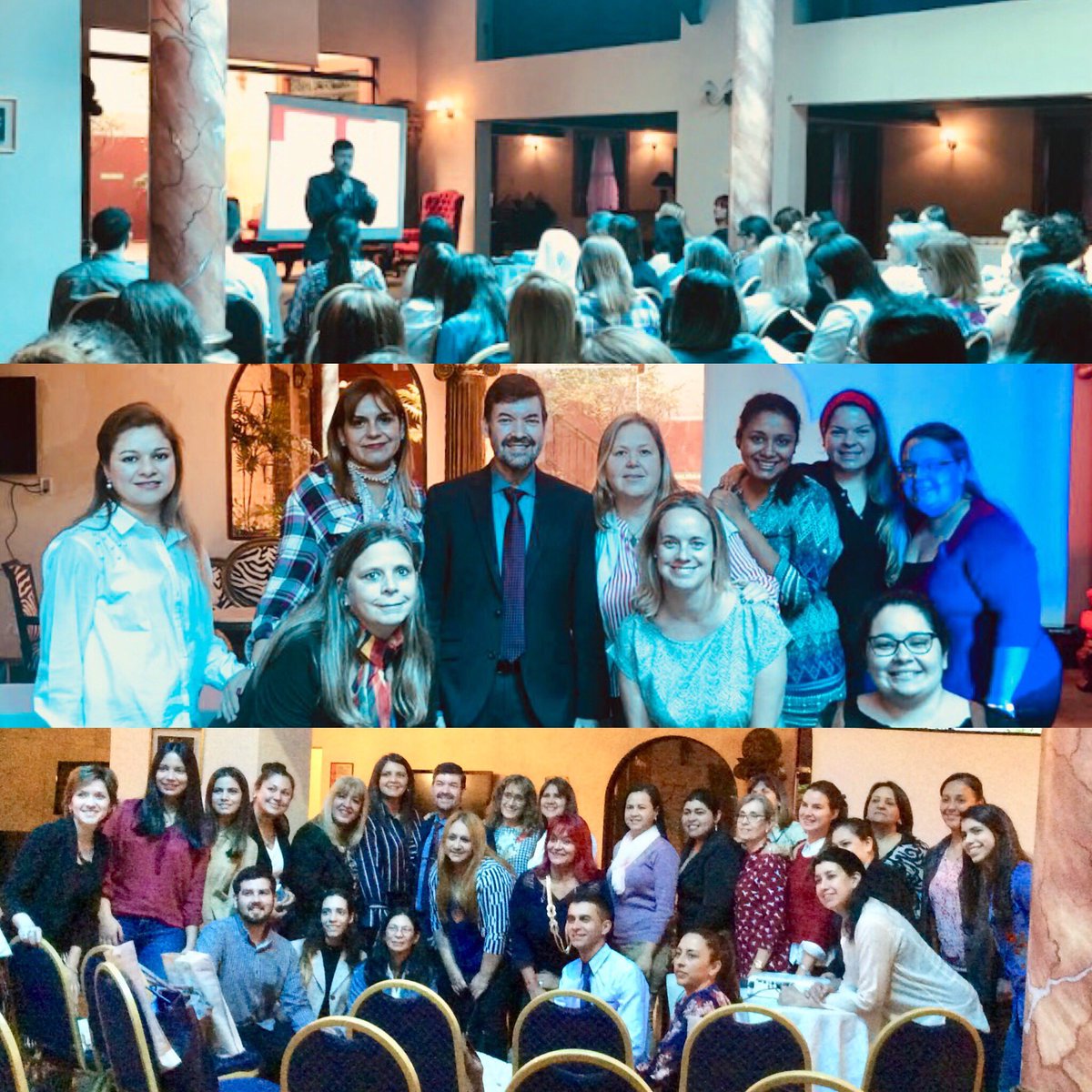 DanielValdezOk's tweet photo. Gracias Paraguay! A tod@s l@s colegas y familias participantes de distintas regiones de Paraguay y de Formosa! Seguimos hablando de autismo! #autismo #apoyos #codda #inclusionplena #paraguay #epaparaguay #romperbarreras https://t.co/4p0a06SSpG