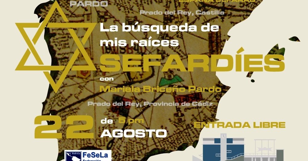 "La búsqueda de mis raíces sefardíes" (22/08/2018) dlvr.it/QgVHM7