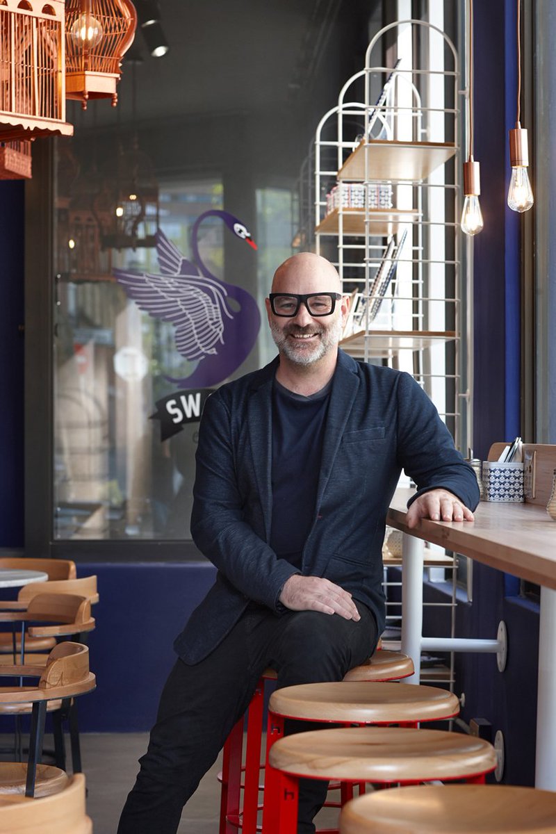 In <a href="/houseleisureSA/">House and Leisure</a> – our interior design for #swancafecapetown: "A striking café that offers something different both with its look, atmosphere and offering." bit.ly/2nRHrjO