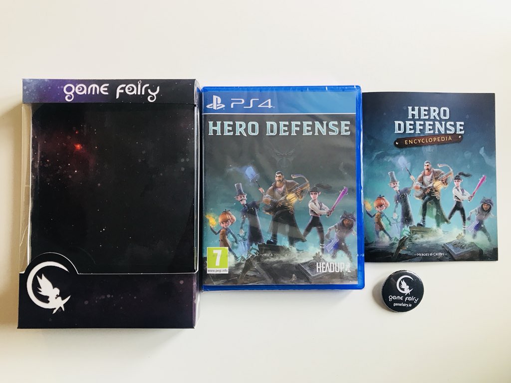LimitedGameNews's tweet photo. Also received this fine game by @gamefairy_io
#HeroDefense comes with exclusive box and Encyclopedia if you order from them directly:
https://t.co/p5o1H504nn
@HeadupGames #PhysicalMedia #IndieGames #PlayStation4 #PS4 #PlayStation4Collection #PlayStation4Collecting https://t.co/bycqa4AZPt