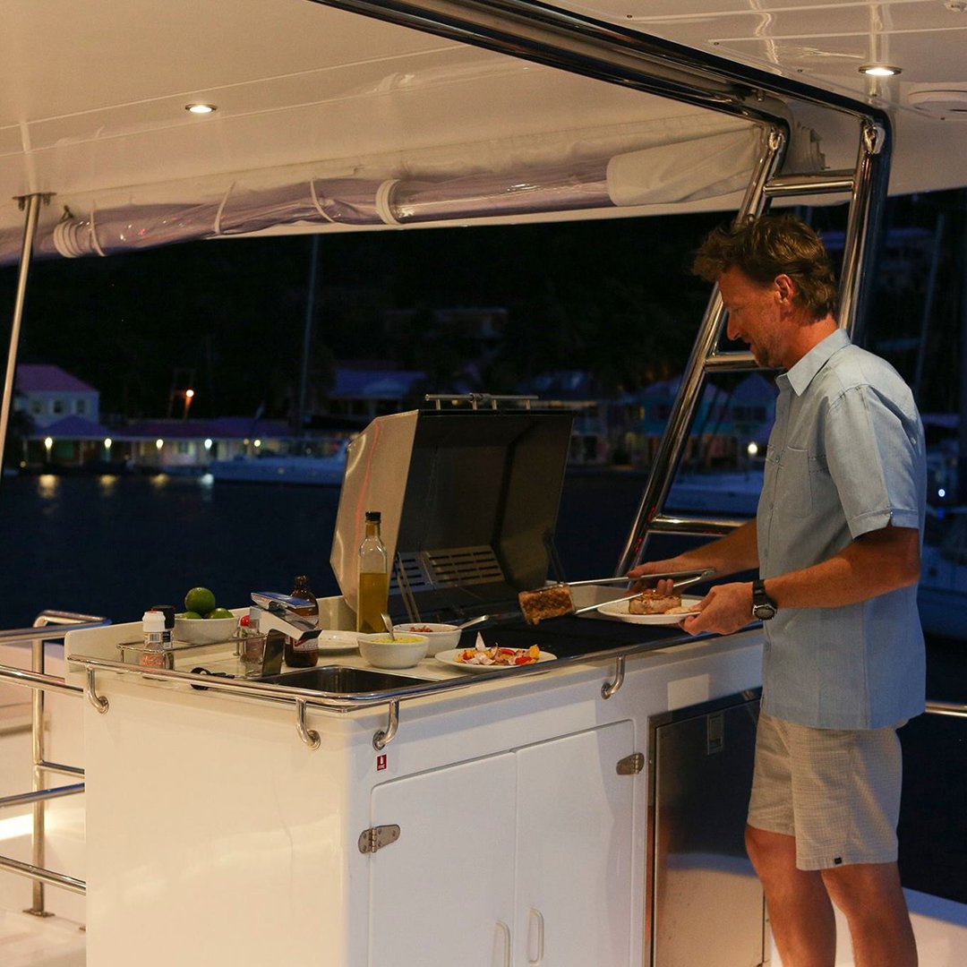 YachtOwnership's tweet photo. Be the grill master and captain! #MondayMotivation https://t.co/7bvoIQ0juu