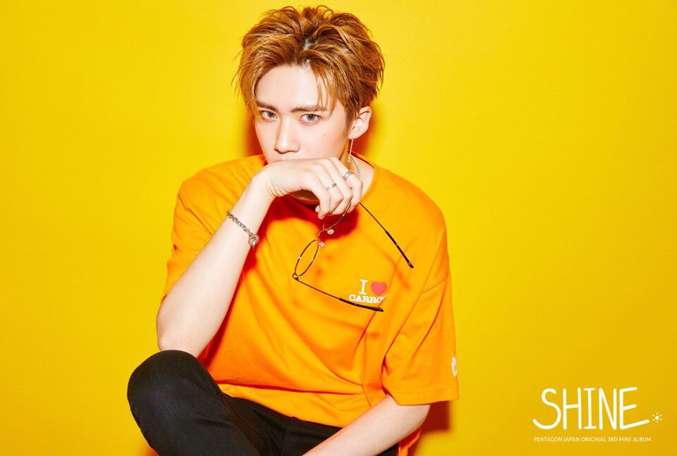 PENTAGON JAPAN ORIGINAL 3RD MINI ALBUM 'SHINE' 個人カット公開